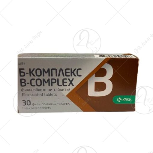KRKA Б-КОМПЛЕКС дражеа, 30 дражеи