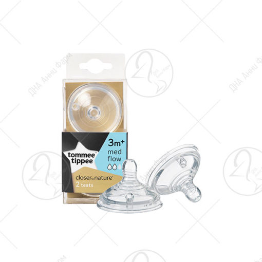 Tommee Tippee резервна цуцла 3+ 2/1