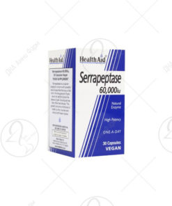 Serrapeptase 60,000 IU caps.