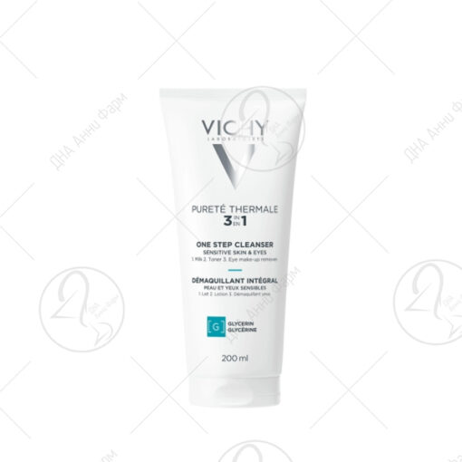 VICHY PURETÉ THERMALE 3 во 1 средство за отстранување шминка од чувствителна кожа 200 ml