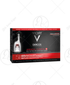 VICHY DERCOS AMINEXIL CLINICAL 5 Третман против опаѓање на косата за мажи/21 виала цена на 1 виала