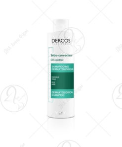 VICHY DERCOS Шампон за регулирање на себумот  Шампон за масна коса 200 ml
