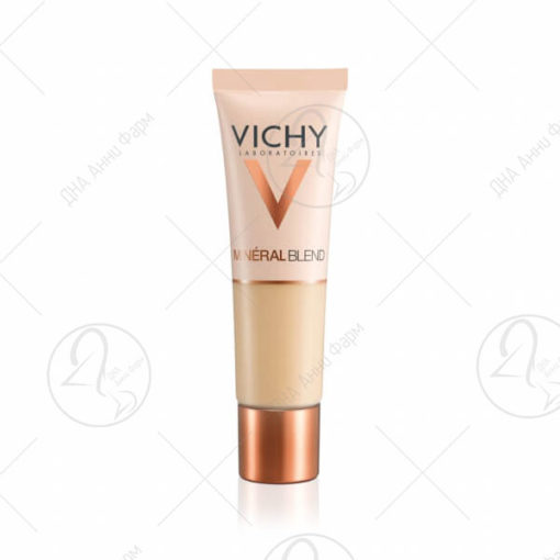 VICHY MINÉRALBLEND пудра - Хидратантна пудра за постојан, свеж и рамномерен тен, нијанса 11 Granite, 30 ml