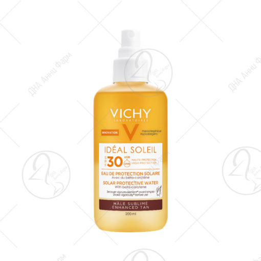 VICHY CAPITAL SOLEIL  Вода со каротен за заштита од сонце SPF 30 - висока заштита 200 ml