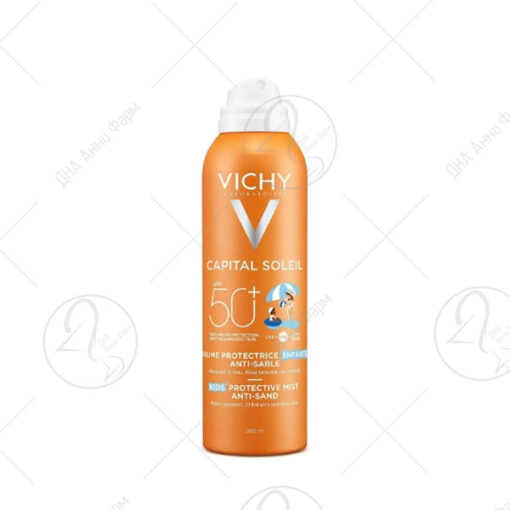 VICHY CAPITAL SOLEIL Детски спреј против лепење на песок на кожата