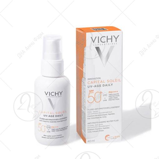 VICHY CAPITAL SOLEIL флуид за заштита од сонце со anti-age ефект и висок заштитен фактор SPF 50 - 50 ml