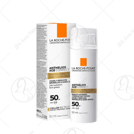 LA ROCHE Anthelios Anti Age Tinted SPF 50+ light крема за заштита од сонце 50ml