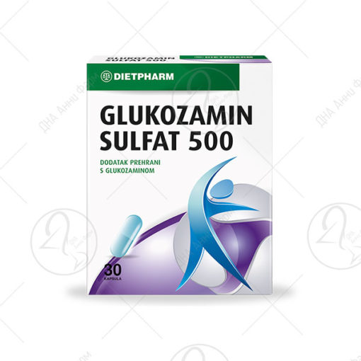 DIETPHARM Glukozamin sulfat 500 капсули