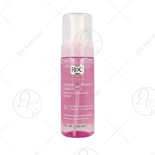 RoC Еnergising Cleansing mousse- ЕНЕРГЕТСКА ПЕНА ЗА ЧИСТЕЊЕ НА ЛИЦЕ