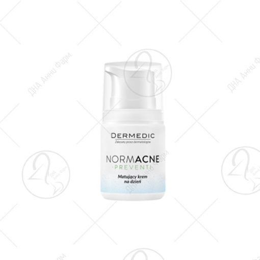 NORMACNE matting day cream, 55gr