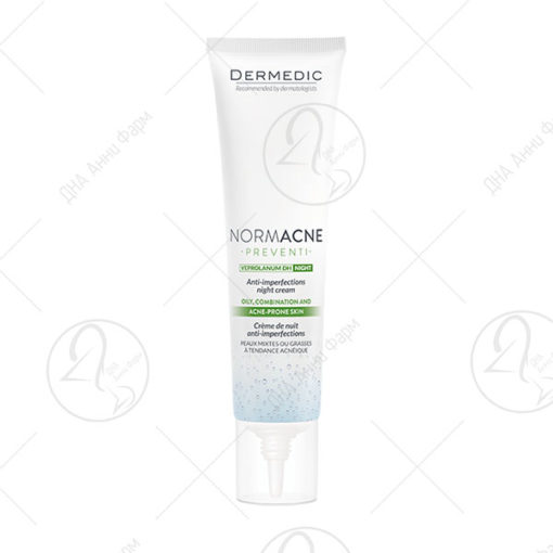NORMACNE Anti-imperfections night cream, 40ml