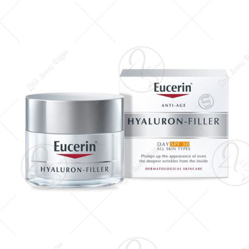 Eucerin Hyaluron-Filler Дневен крем SPF 30 за секој тип на кожа 50ml