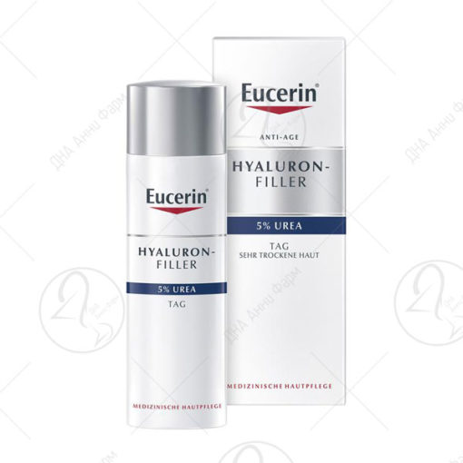 Eucerin Hyaluron-Filler + UREA Дневен крем за многу сува кожа 50ml