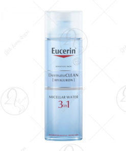 Eucerin DermatoCLEAN Мицеларна вода 3 во 1 со хијалурон, за секој тип на кожа 200ml