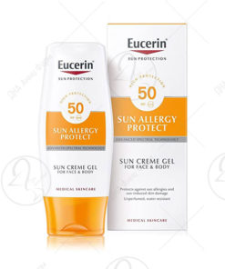 Eucerin ALLERGY PROTECT Крем-гел за заштита од сонце со SPF 50+, погоден за кожа склона кон алергии на сонце 150ml