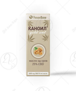 КАНОИЛ ГОЛД НУТ 25% 10ml
