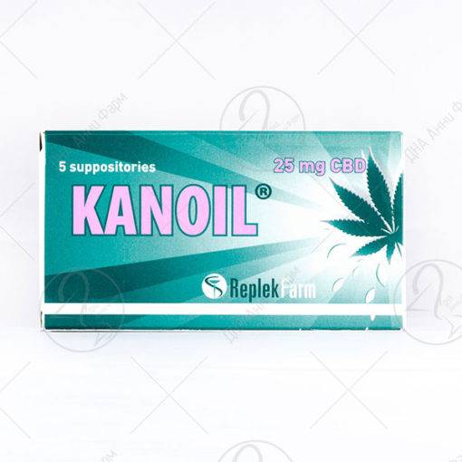 КАНОИЛ супозитории 5 X 25mg
