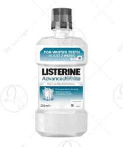 LISTERINE®ADVANCE WHITE антибактериска течност 250ml