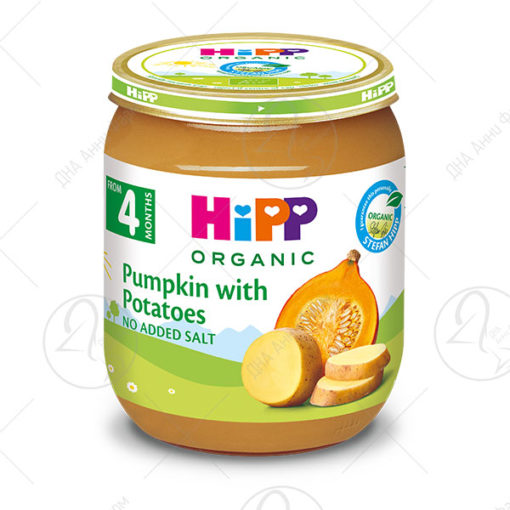 HIPP 4043 ТИКВА СО КОМПИР каша125 g