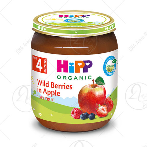 HIPP 4203/935-ШУМСКО ОВОШЈЕ И ЈАБОЛКА каша 125 g