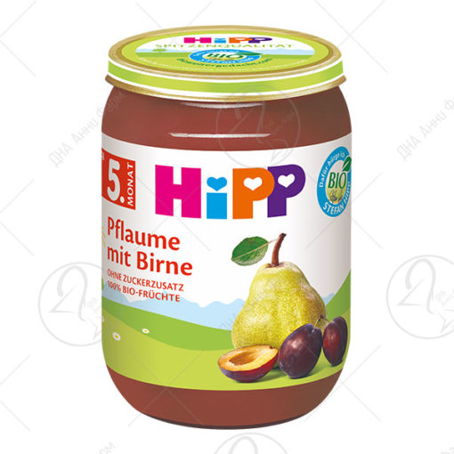 HIPP 4395-СЛИВА СО КРУША  каша 190 g