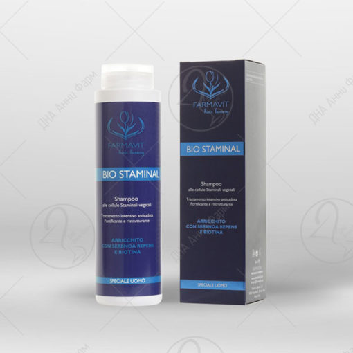 BIO STAMINAL ШАМПОН ЗА МАЖИ 300 ml