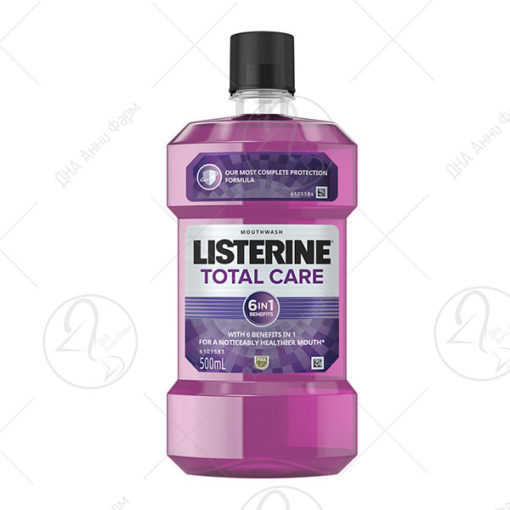 LISTERINE®TOTAL CARE ZERO антибактериска течност 500ml