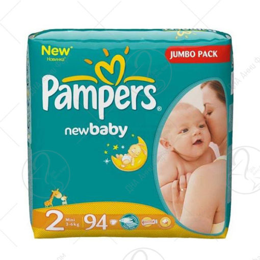 PAMPERS 2 ПЕЛЕНИ 3-6kg/94