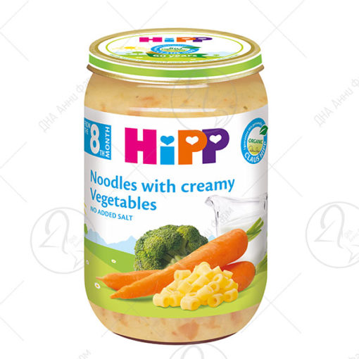 HIPP 6403 ТЕСТЕНИНИ СО БРОКУЛА И ПАВЛАКА каша 220 g