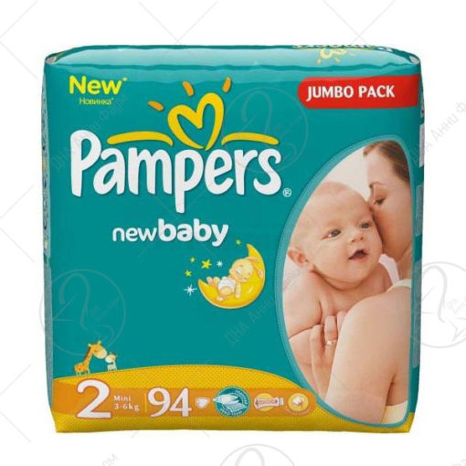 PAMPERS 2 ПЕЛЕНИ 3-6kg/94