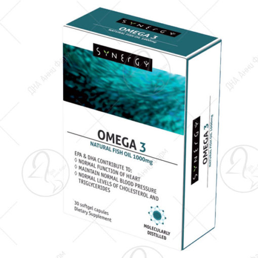 SYNERGY ОМЕГА 3 1000mg