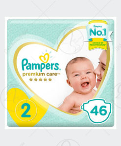 PAMPERS 2 ПЕЛЕНИ 4-8kg/46