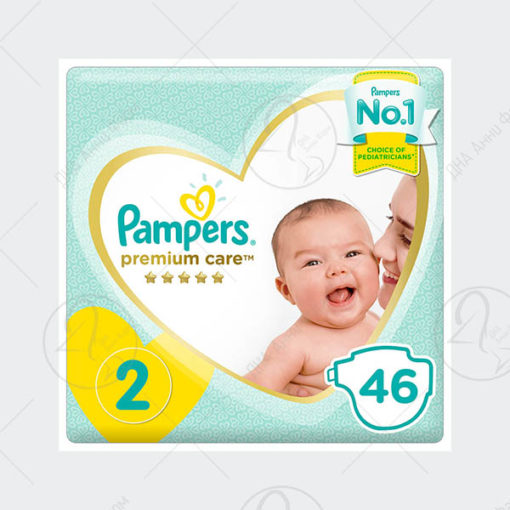 PAMPERS 2 ПЕЛЕНИ 4-8kg/46