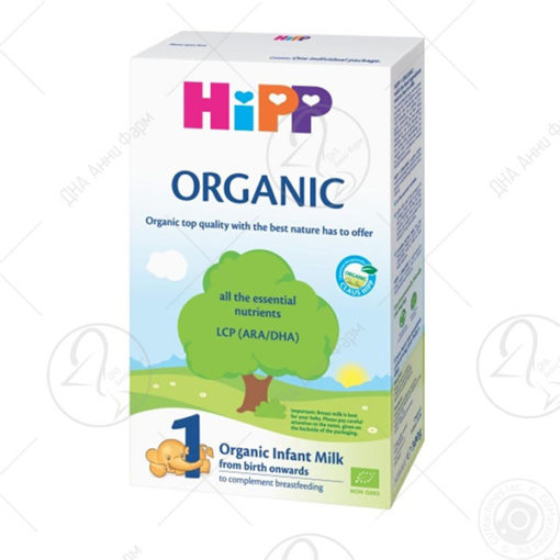 HIPP 1 ОРГАНИК млечна формула за доенчиња 300 g
