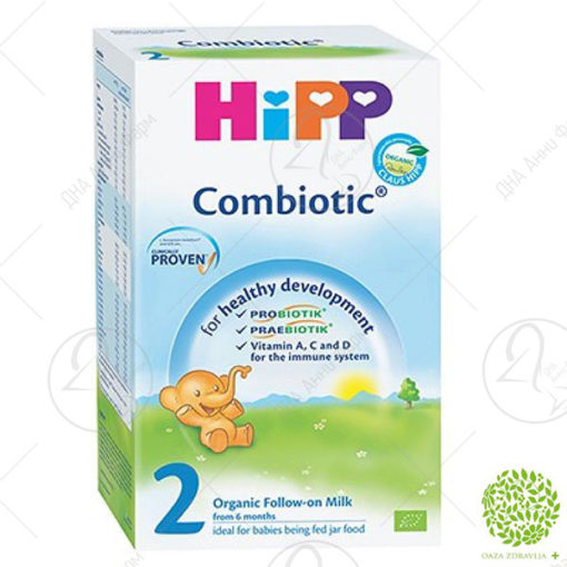 HIPP 2 КОМБИОТИК млечна формула за доенчиња 800 g