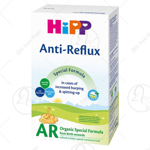 HIPP АНТИ РЕФЛУКС млечна формула за доенчиња 300 g