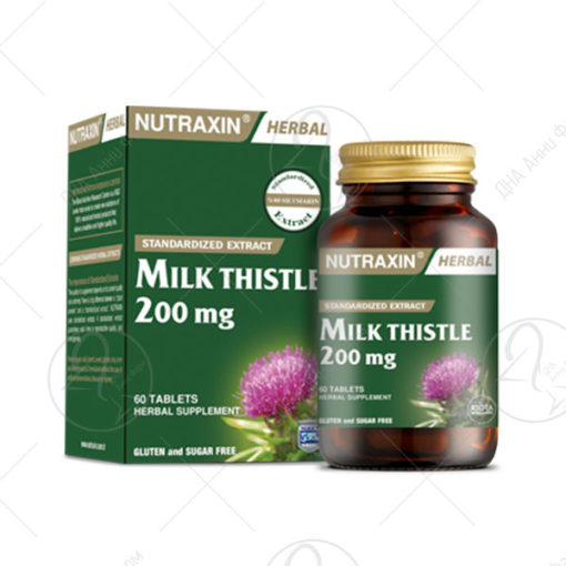NUTRAXIN MILK THISTLE/60 таблети