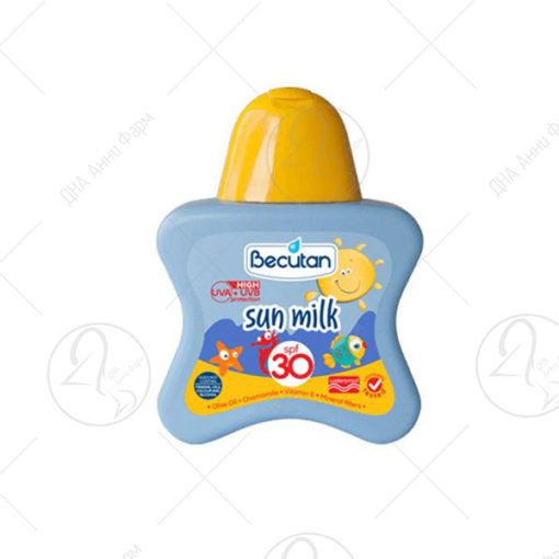 АЛКАЛОИД BECUTAN МЛЕКО ЗА СОНЧАЊЕ СПФ30 150ml