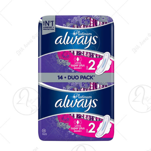 ALWAYS PLATINUM SUPER PLUS DUO влошки /14