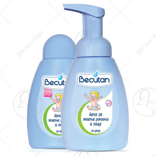 АЛКАЛОИД BECUTAN ПЕНА ЗА МИЕЊЕ РАЦЕ И ЛИЦЕ 250 ml