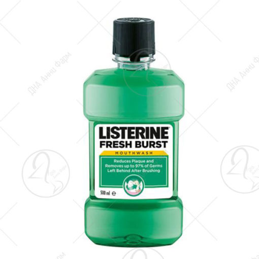 LISTERINE®FRESH антибактериска течност 500ml