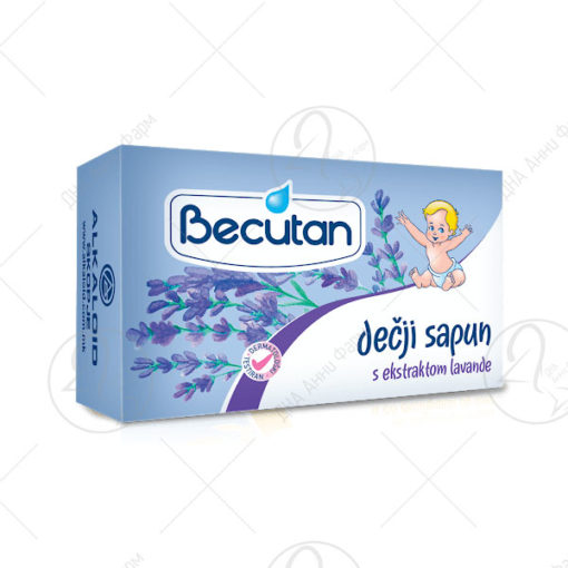 АЛКАЛОИД BECUTAN САПУН СО ЛАВАНДА 90gr