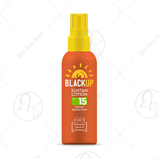 АЛКАЛОИД BLACK UP МЛЕКО ЗА СОНЧАЊЕ СПФ 15 135ml