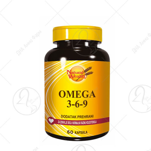 NATURAL WEALTH OMEGA 3-6-9/60 капсули