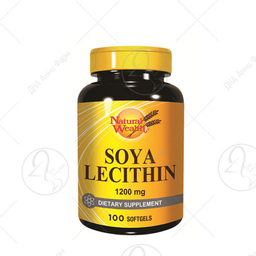 NATURAL WEALTH SOYA LECITIN/100 капсули