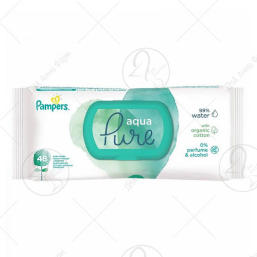 PAMPERS AQUA PURE ВЛАЖНИ МАРАМЧИЊА/53