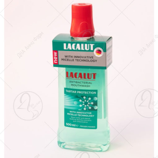 LACALUT TARTAR МИЦЕЛАРЕН АНТИБАКТЕРИСКИ РАСТВОР 500 ml