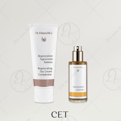 Dr.Hauschka Regenerating day cream + Facial toner 30ml Регенеративен дневен крем
