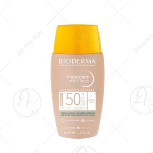 BIODERMA Photoderm NUDE Touch SPF 50+ Light tint 40ml