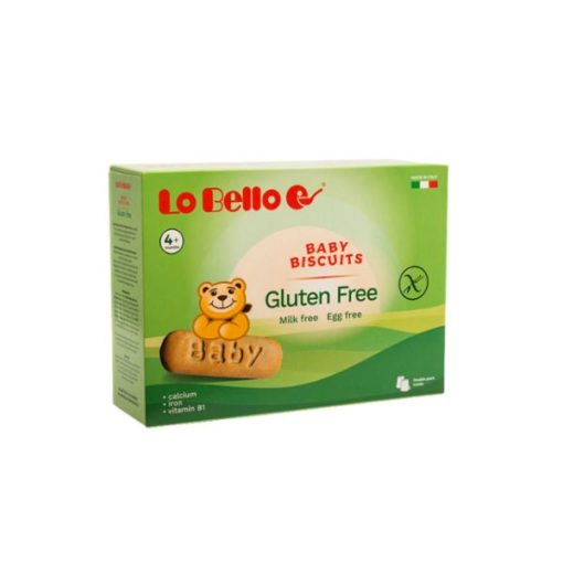 LO BELLO Baby biscuits Gluten Free 4m+